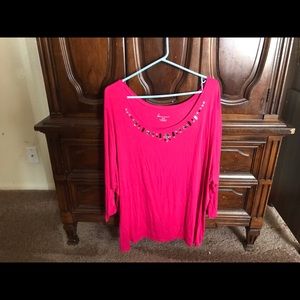 Lane Bryant 3/4 sleeve shirt